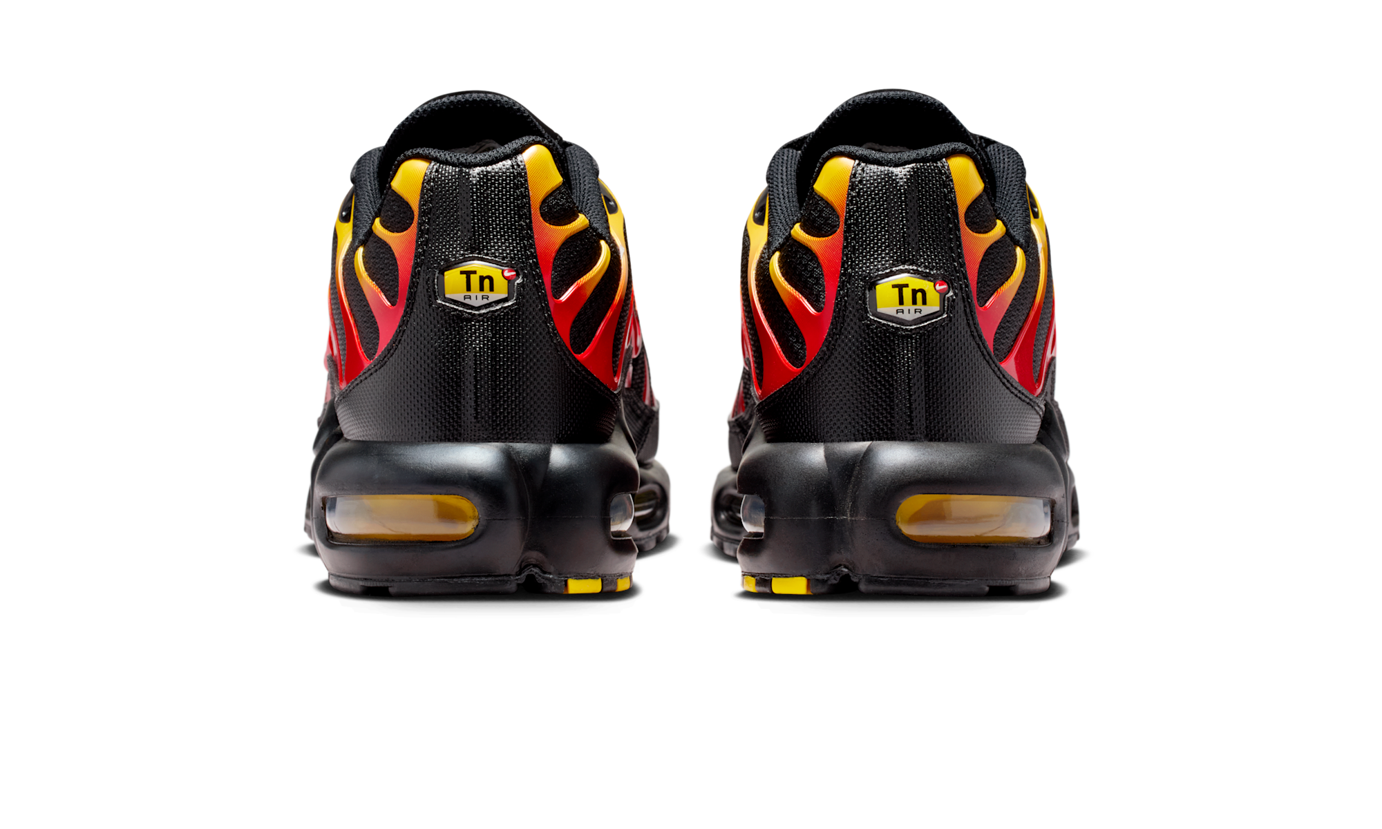 Nike Air Max Plus Black University Gold Red