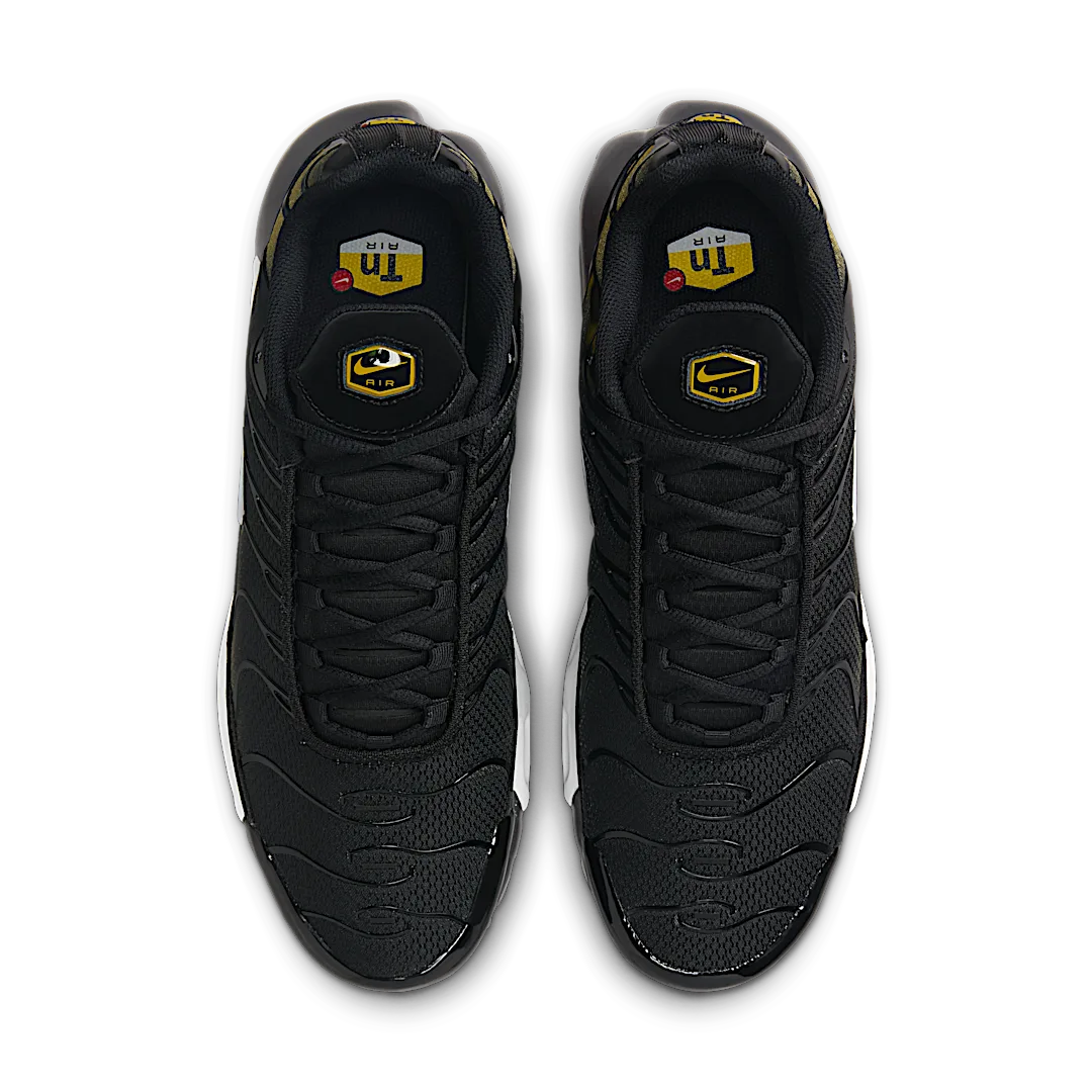 Nike Air Max Plus Black University Gold White, Black/University Gold/White (DM0032-013)