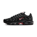 Nike Air Max Plus Black University Red Metallic Silver