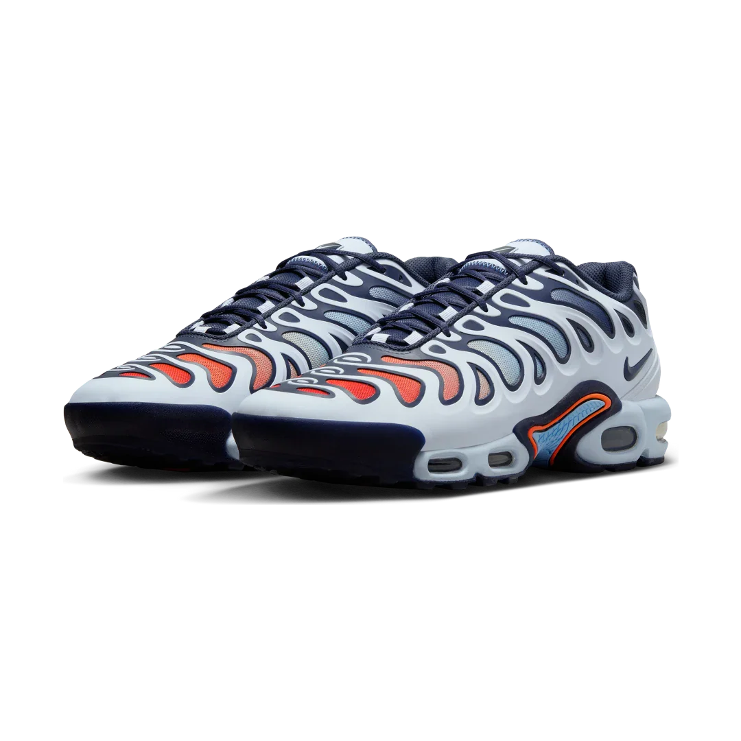Nike Air Max Plus Drift Football Grey Thunder Blue, Football Grey/Aquarius Blue/Total Orange/Thunder Blue (FD4290-004)