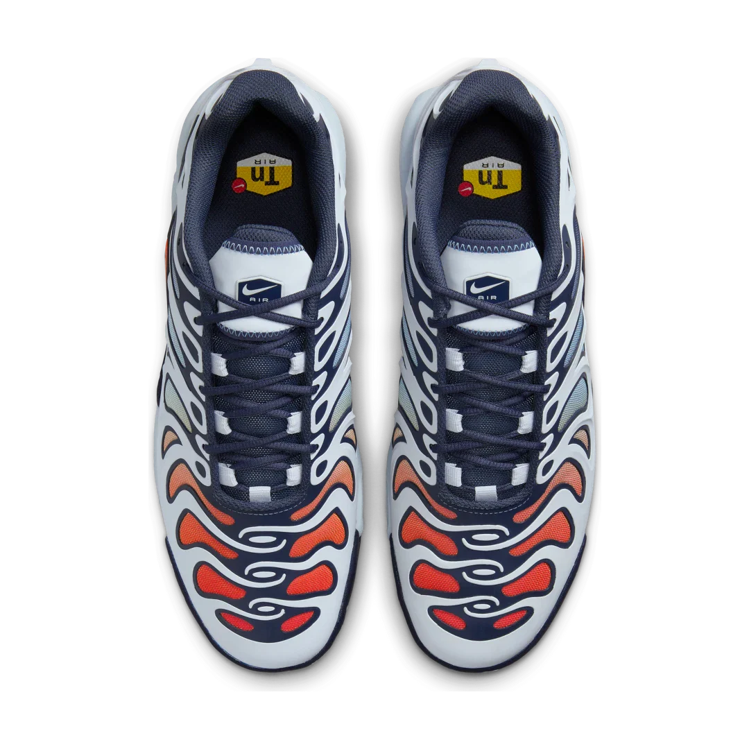 Nike Air Max Plus Drift Football Grey Thunder Blue, Football Grey/Aquarius Blue/Total Orange/Thunder Blue (FD4290-004)