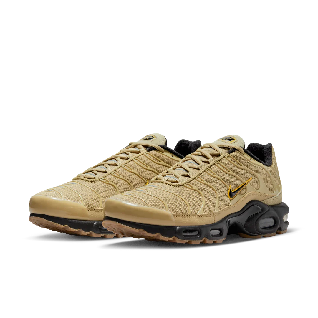 Nike Air Max Plus OG Gold Bullet, Gold/Yellow/Black-Gum (DZ4501-700)