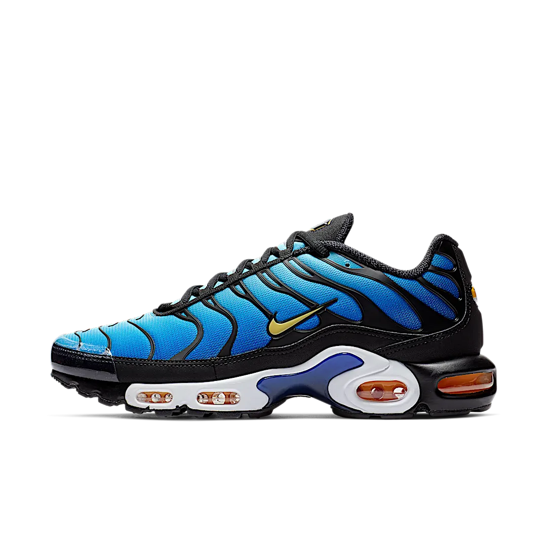 Nike Air Max Plus OG Hyper Blue (2018), Black/Chamois-Sky Blue-Hyper Blue (BQ4629-003)