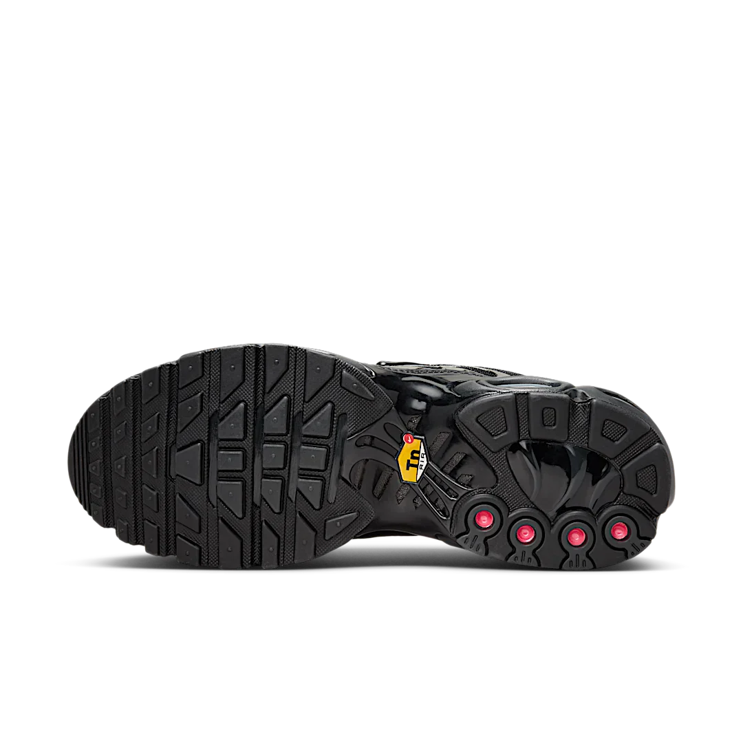 Nike Air Max Plus SE Black Chrome, Black/Metallic Silver/Laser Crimson/Off Noir (HJ9743-001)