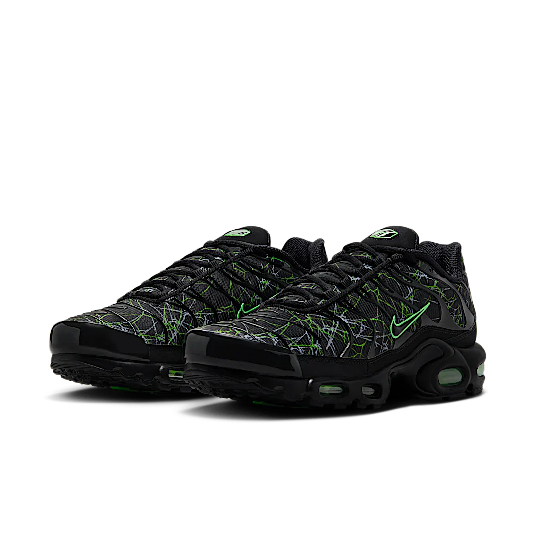 Nike Air Max Plus Shattered Glass, Black/Green (IB3075-001)