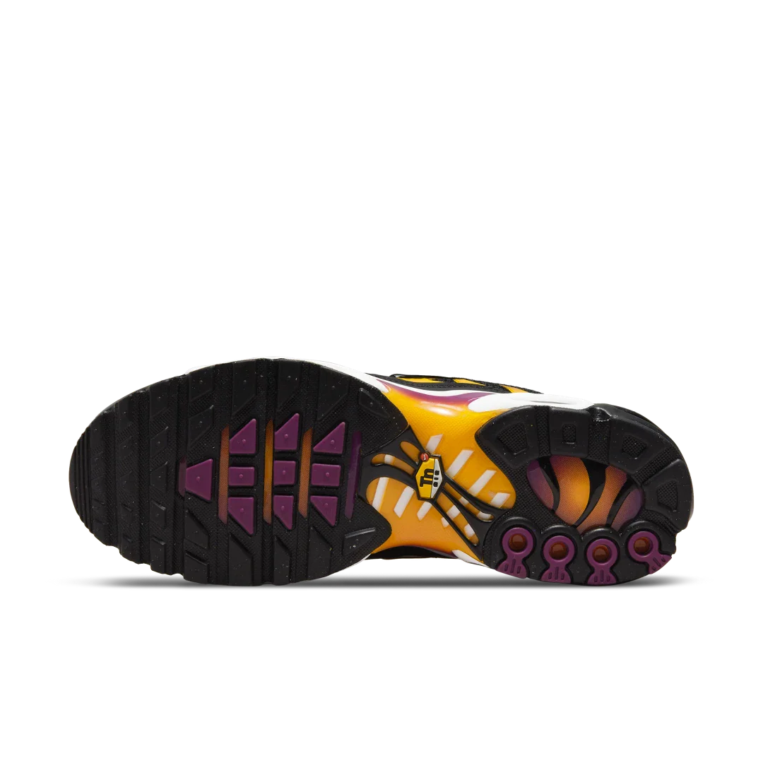 Nike Air Max Plus University Gold Viotech Purple, Black/University Gold/Viotech/Black (DX2663-001)