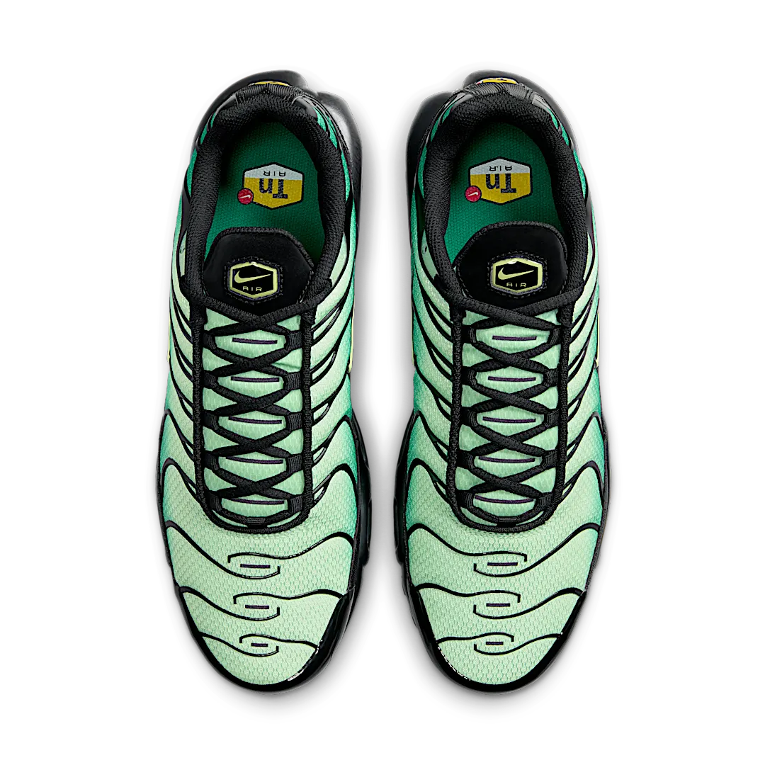 Nike Air Max Plus Vapor Green Malachite Black Light Lemon Twist, Vapor Green/Malachite/Black/Light Lemon Twist (DM0032-301)