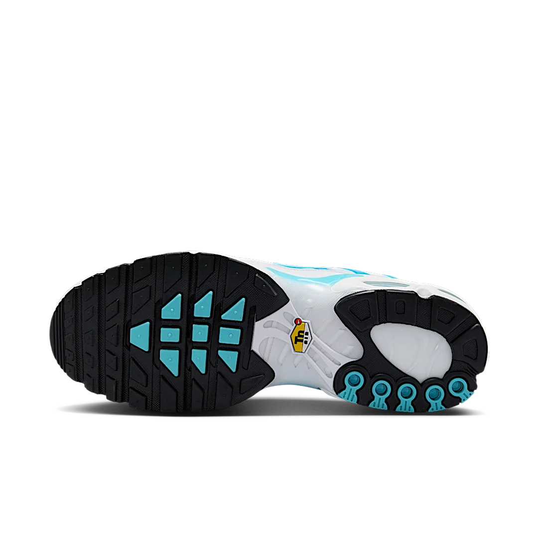 Nike Air Max Plus White Polarised Blue, White/Reflect Silver/Black/Polarised Blue (604133-135)