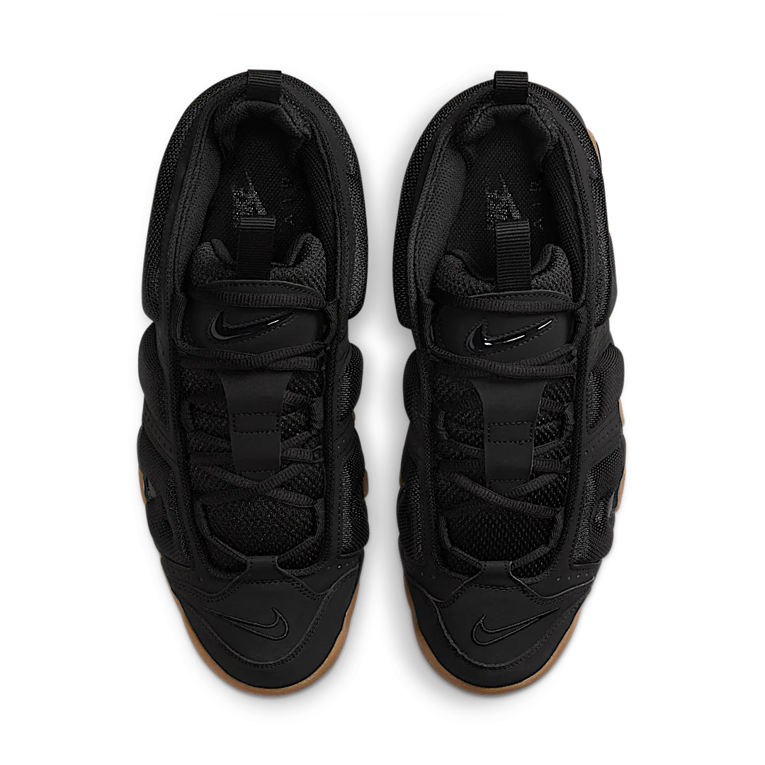 Nike Air More Uptempo Low Black Gum, Black/Gum (FZ3055-003)