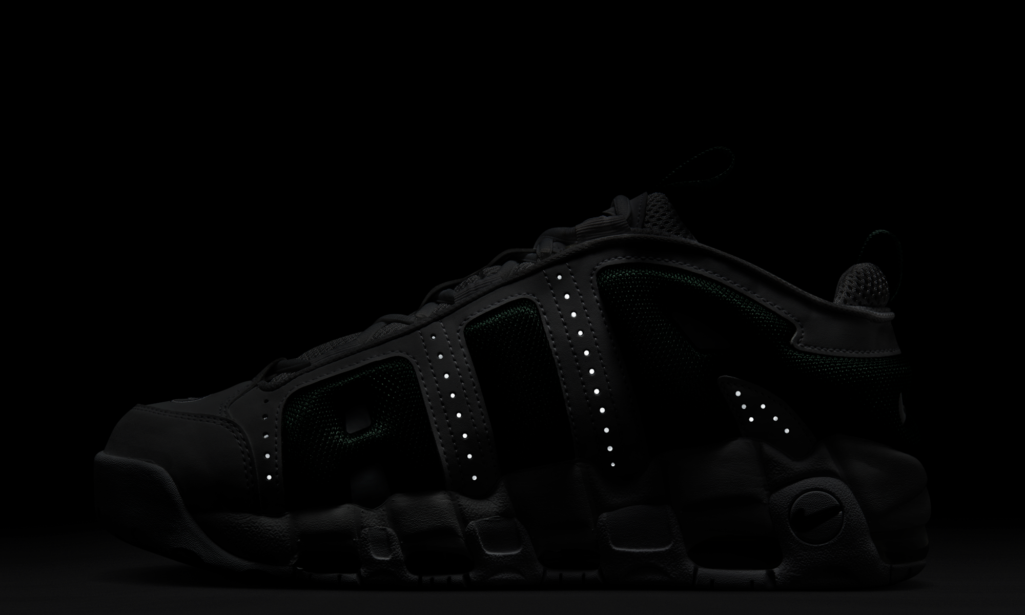 Nike Air More Uptempo Low White Fir