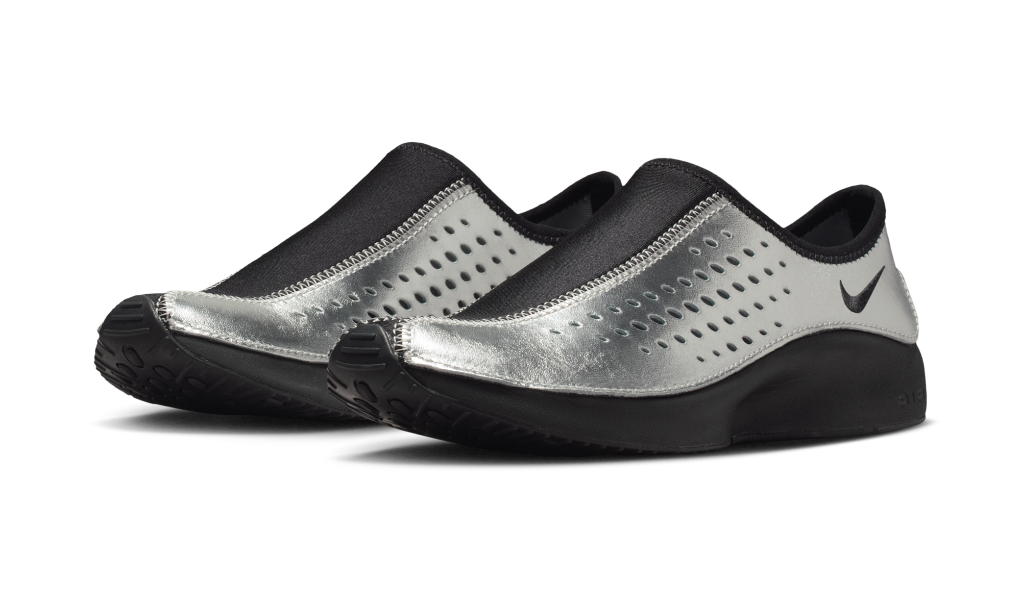 Nike Air Superfly Moc Metallic Silver Black