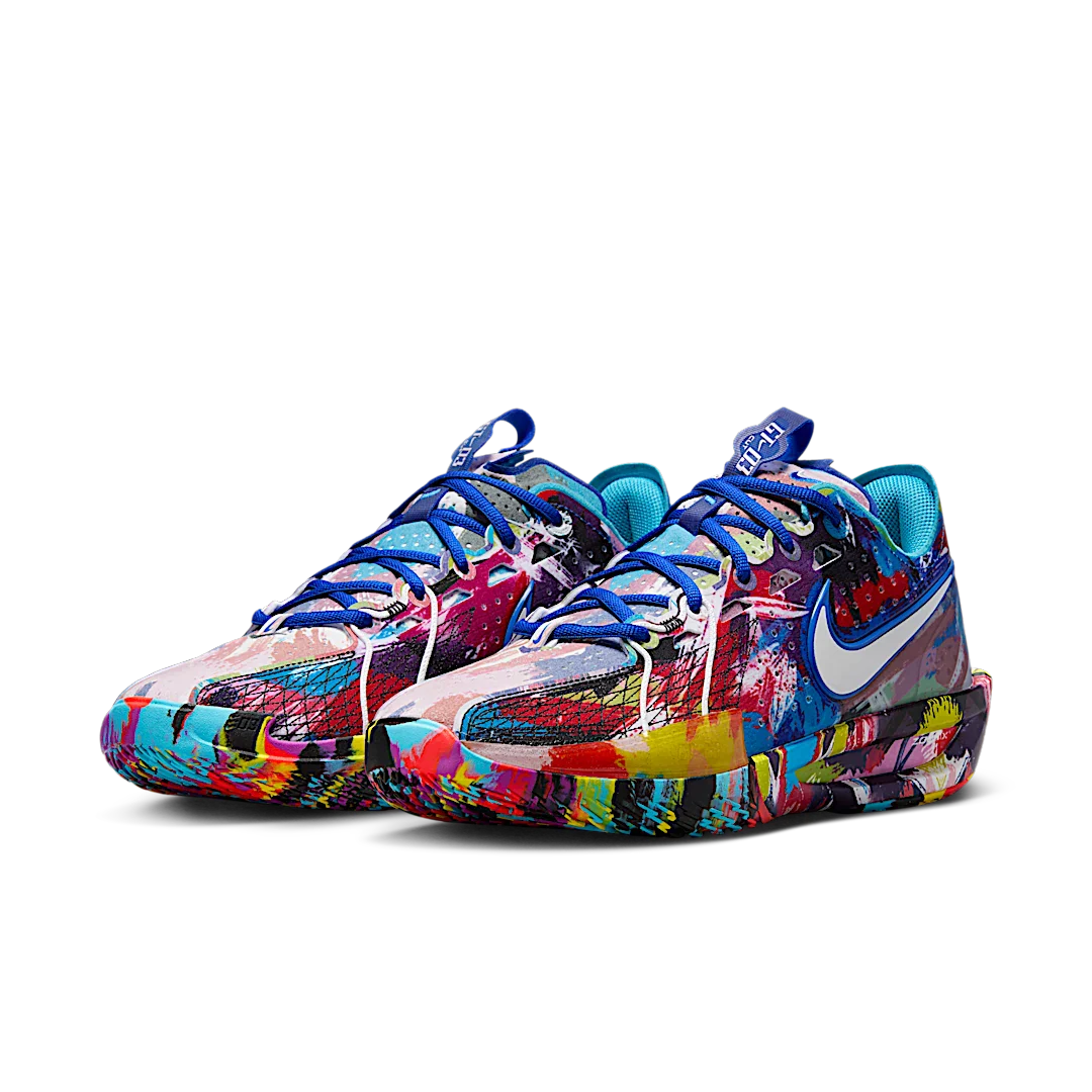Nike Air Zoom GT Cut 3 Jewell Loyd Paint, Multi-Color (IF2523-100/IF2522-100)