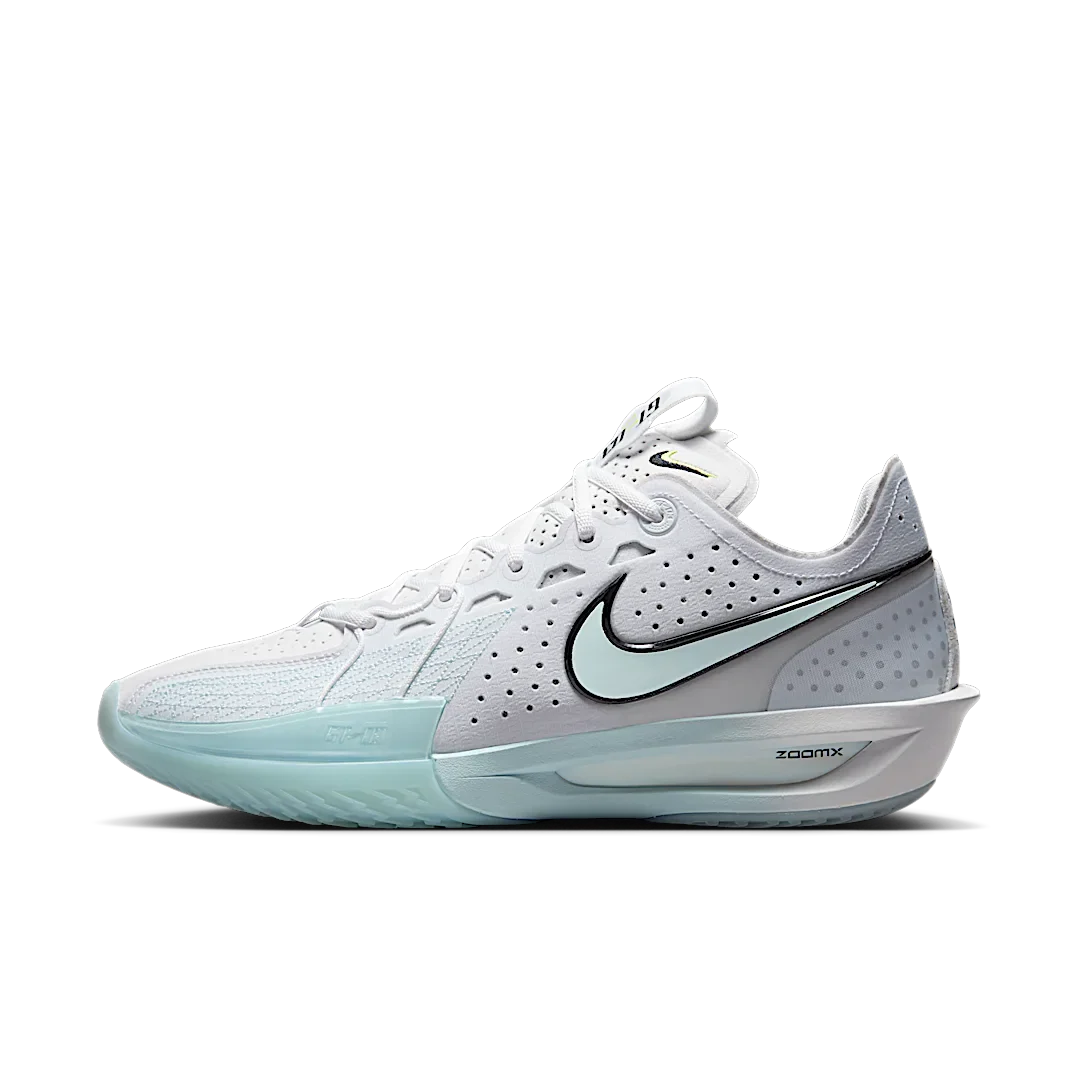 Nike Air Zoom GT Cut 3 Shattered, White/Glacier Blue/Metallic Silver/Light Lemon Twist/Black (DV2913-104)