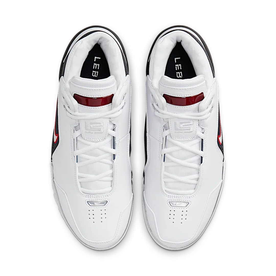 Nike Air Zoom Generation Retro Debut (2023), White/Black/Varsity Red/Metallic Silver (DV7219-100)
