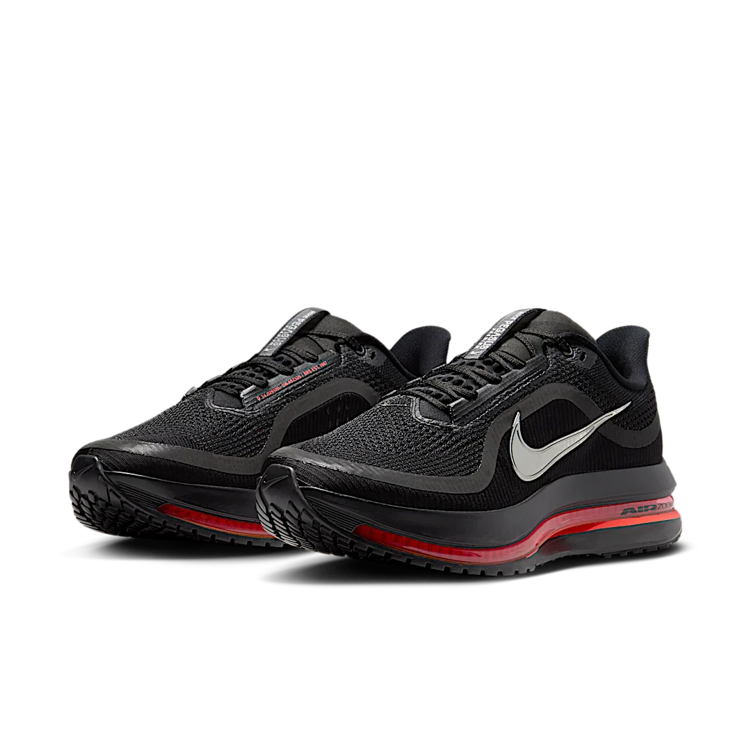 Nike Air Zoom Pegasus Premium Black Bright Crimson, Black/Bright Crimson/Metallic Silver (HQ2592-003)