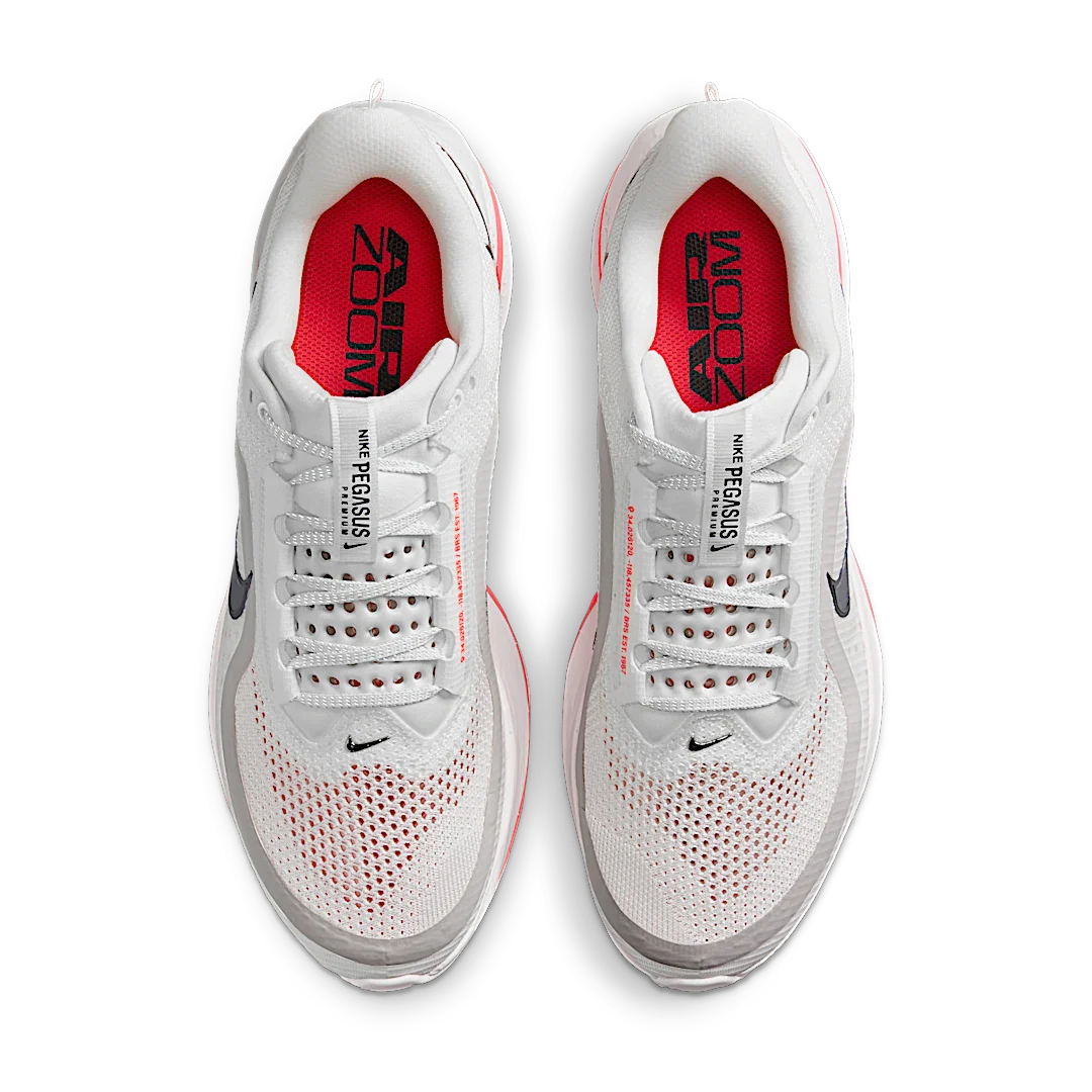 Nike Air Zoom Pegasus Premium Summit White Bright Crimson, Summit White/Black/Bright Crimson/Phantom (HQ2592-101)
