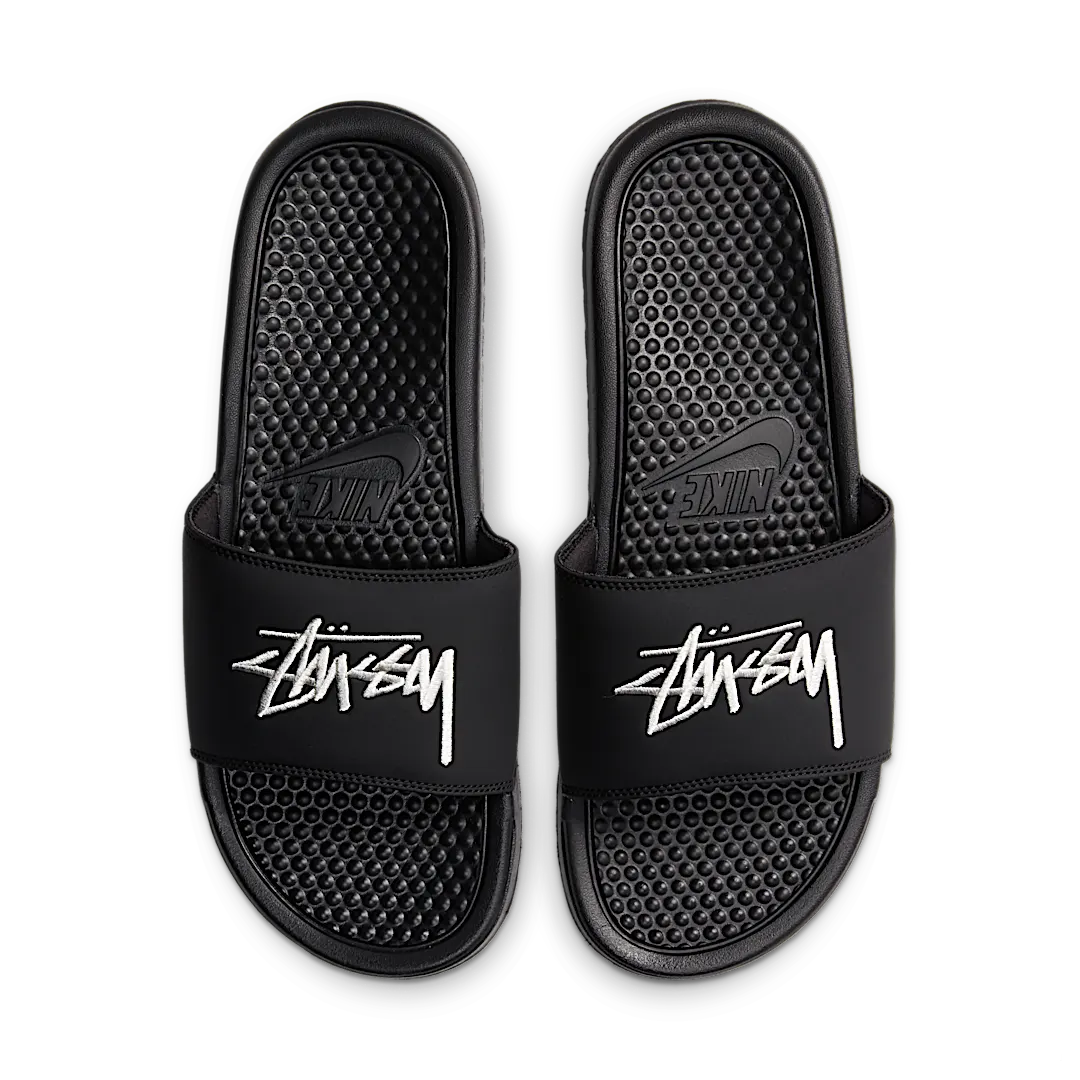 Nike Benassi Stussy Black, Black/Black/White (DC5239-001)