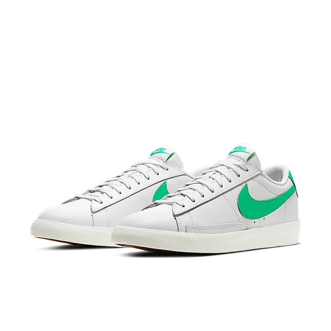 Nike Blazer Low 77 Green Spark, White/Kelly Green (CI6377-105)