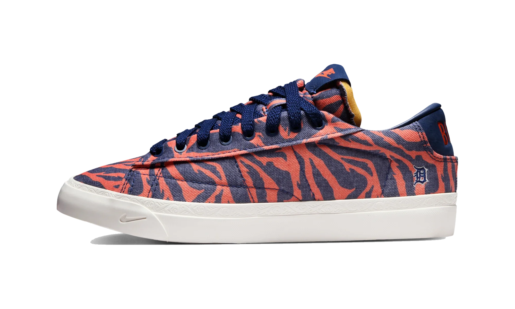 Nike Blazer Low Devin Booker Detroit Tigers Safety Orange Blue Void