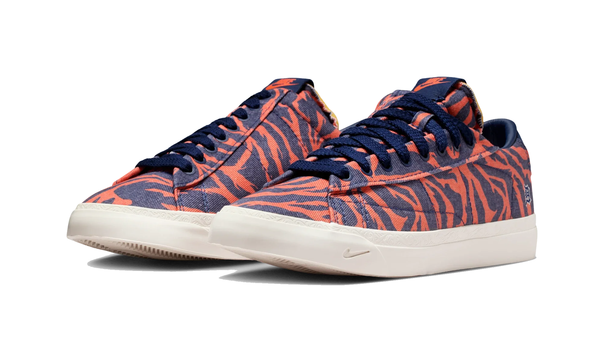 Nike Blazer Low Devin Booker Detroit Tigers Safety Orange Blue Void