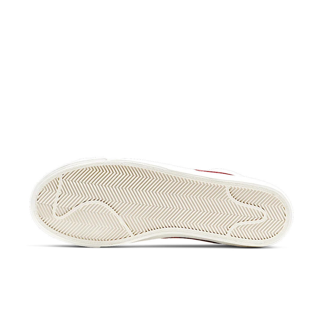 Nike Blazer Mid 77 Brick Red, White/Sail-Worn Brick (BQ6806-102)