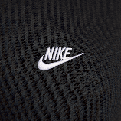 Nike Club Fleece Pullover Hoodie Black/White
