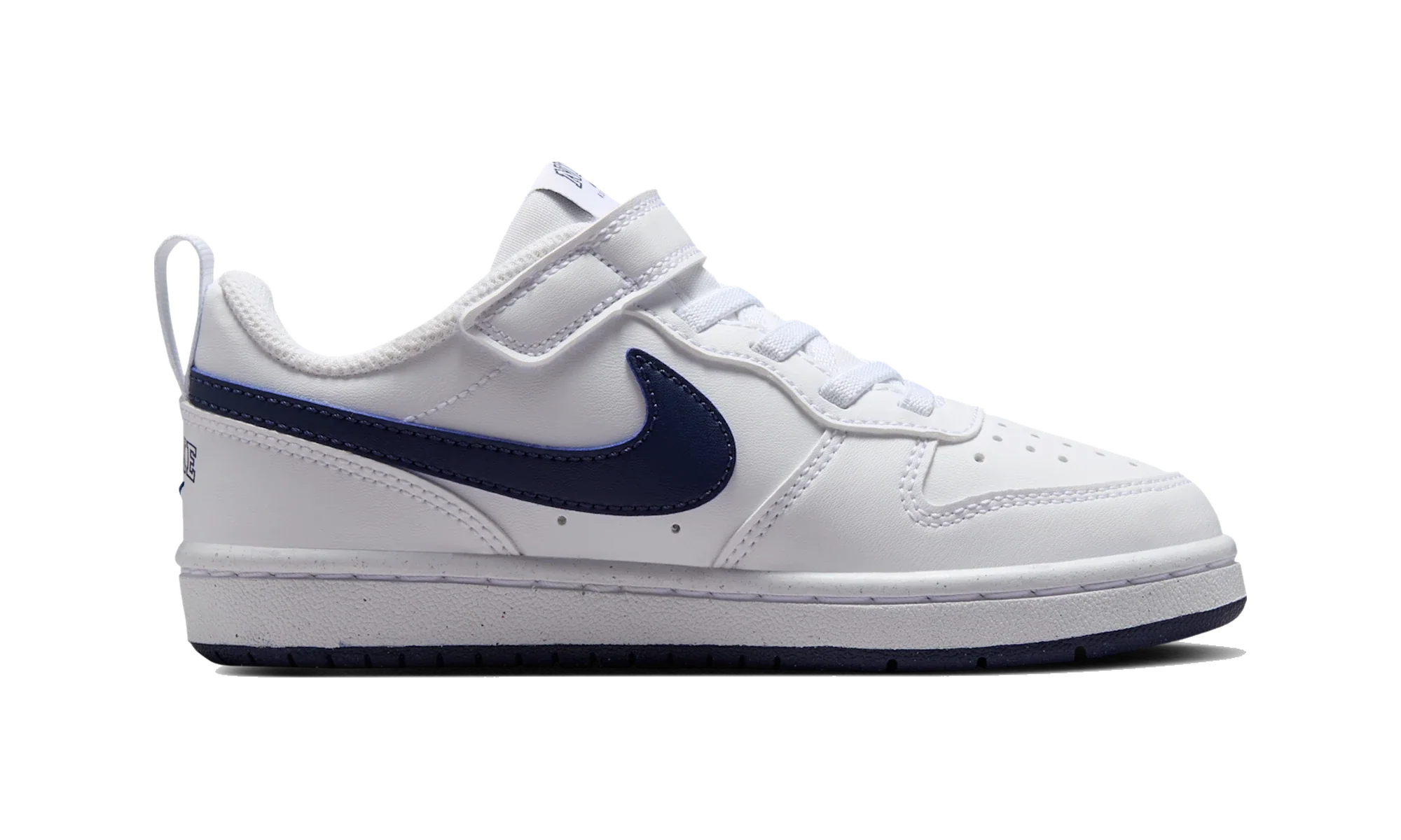 Nike Court Borough Low PS White Midnight Navy