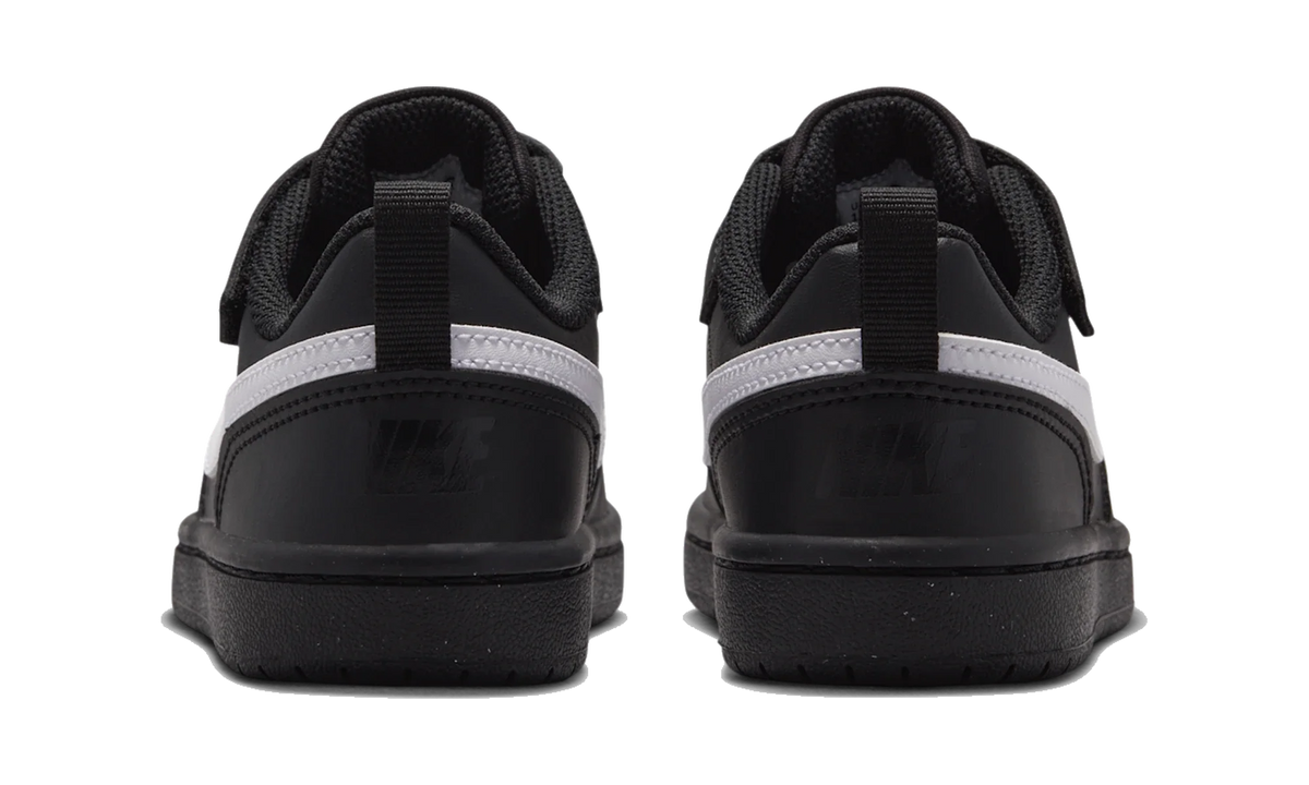 Nike Court Borough Low Recraft Black White Black (PS)