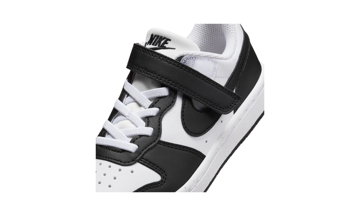 Nike Court Borough Low Recraft Black White (PS)