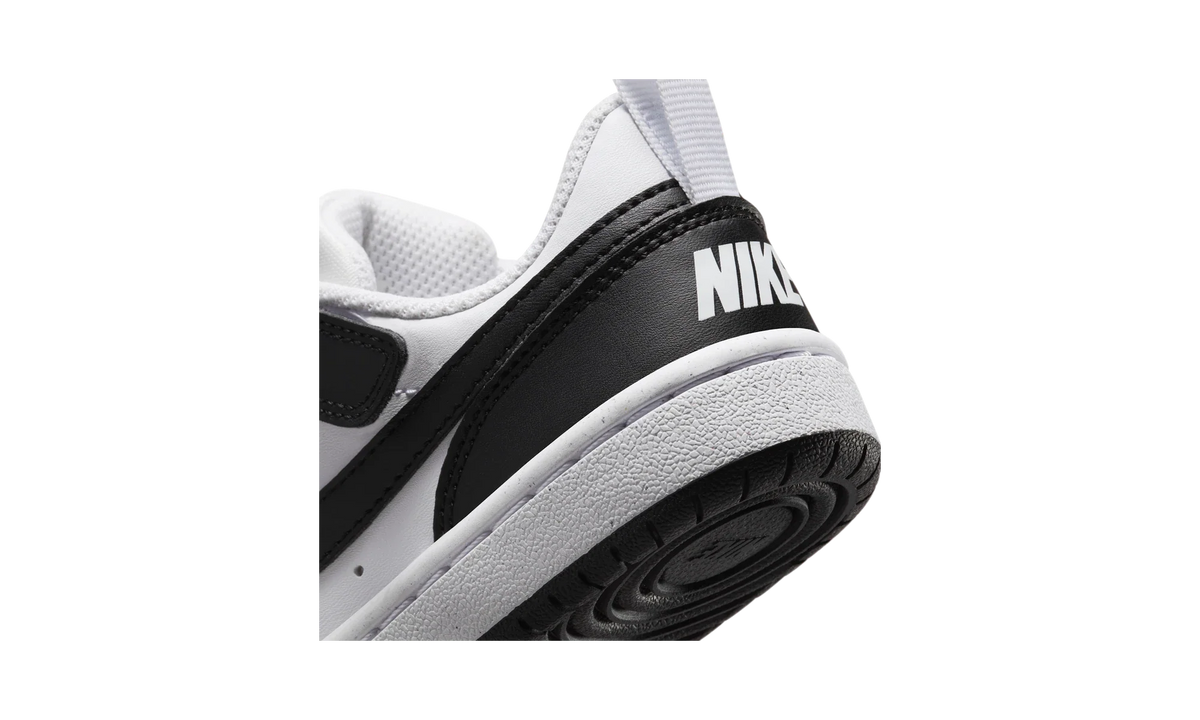 Nike Court Borough Low Recraft Black White (PS)