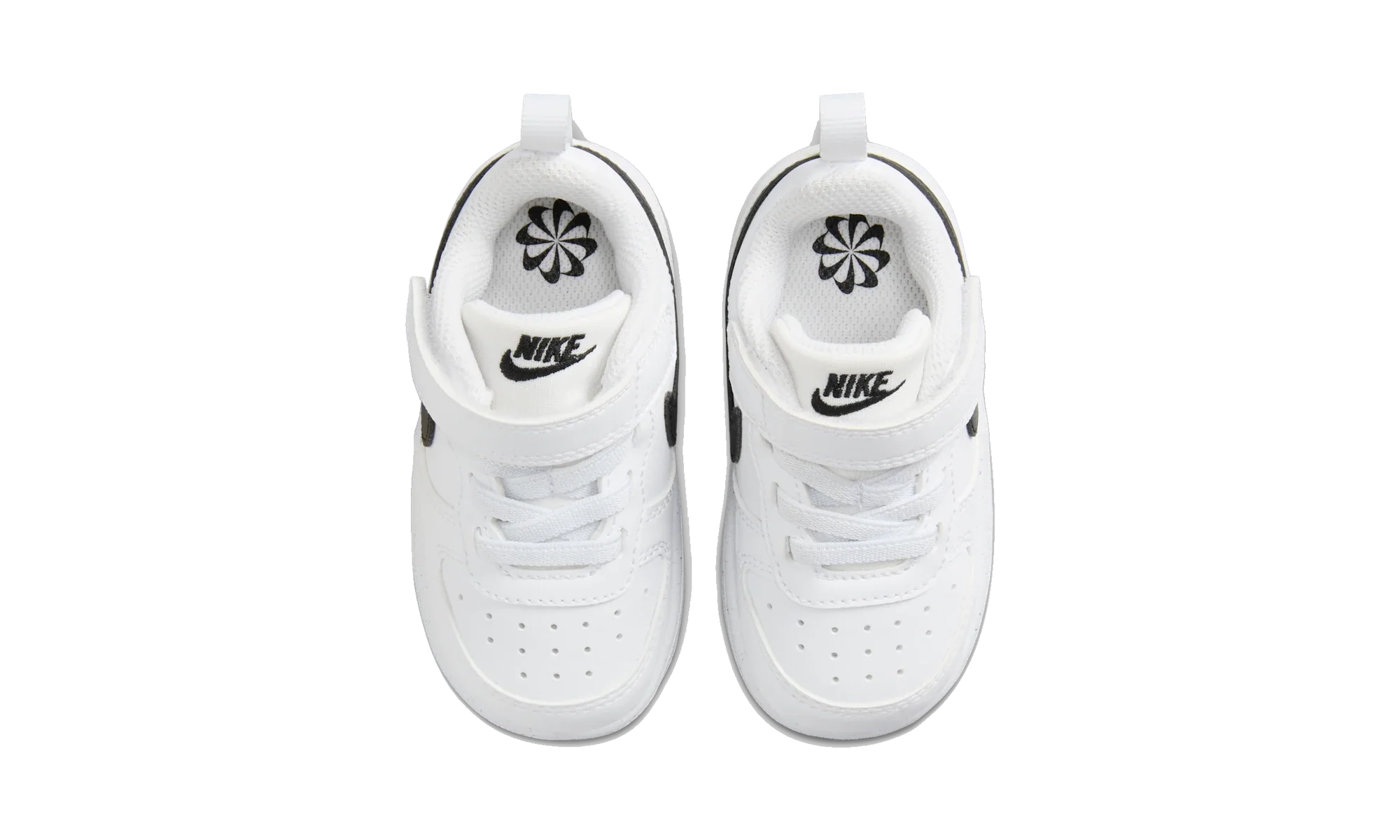 Nike Court Borough Low Recraft White Black Swoosh (TD)