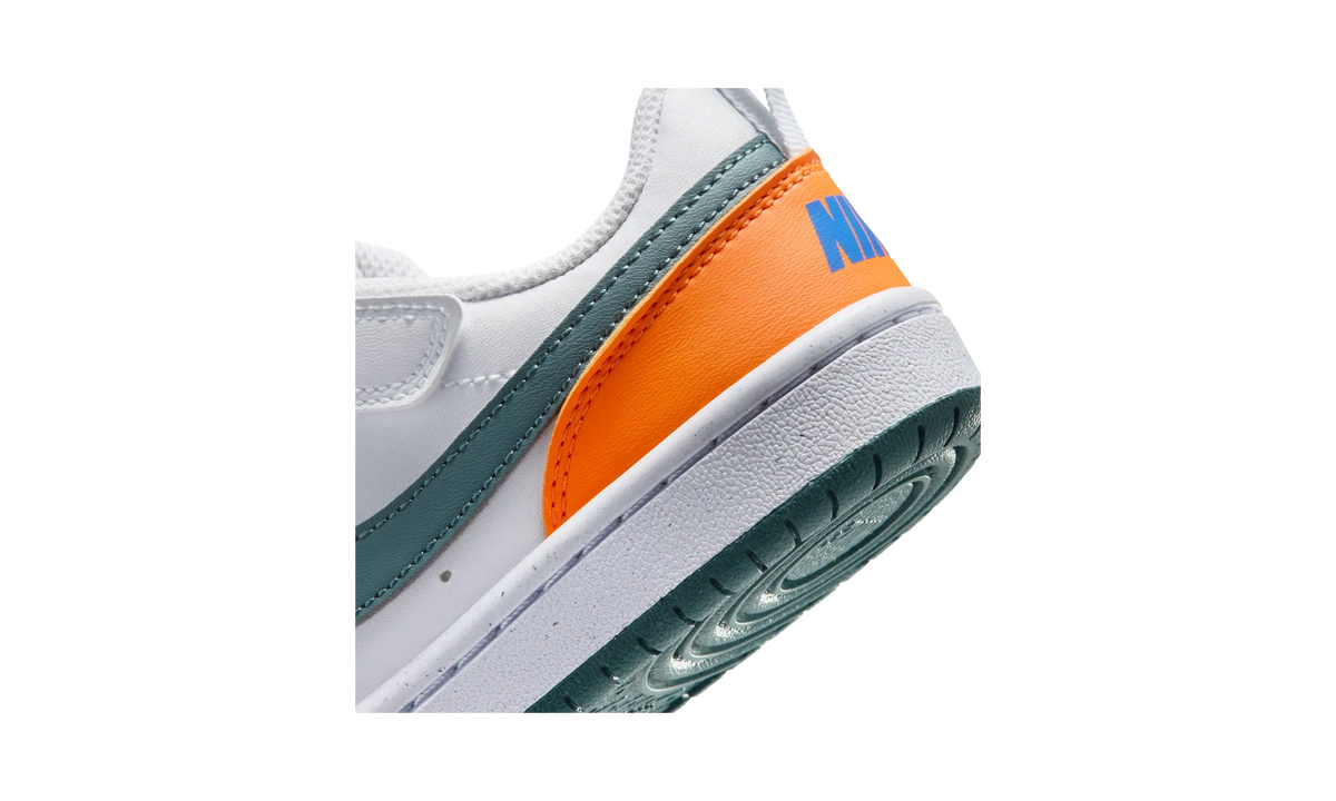 Nike Court Borough Low Recraft White Malachite Blue Crystal Mineral Slate (PS)