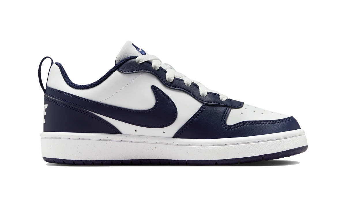 Nike Court Borough Low White Midnight Navy