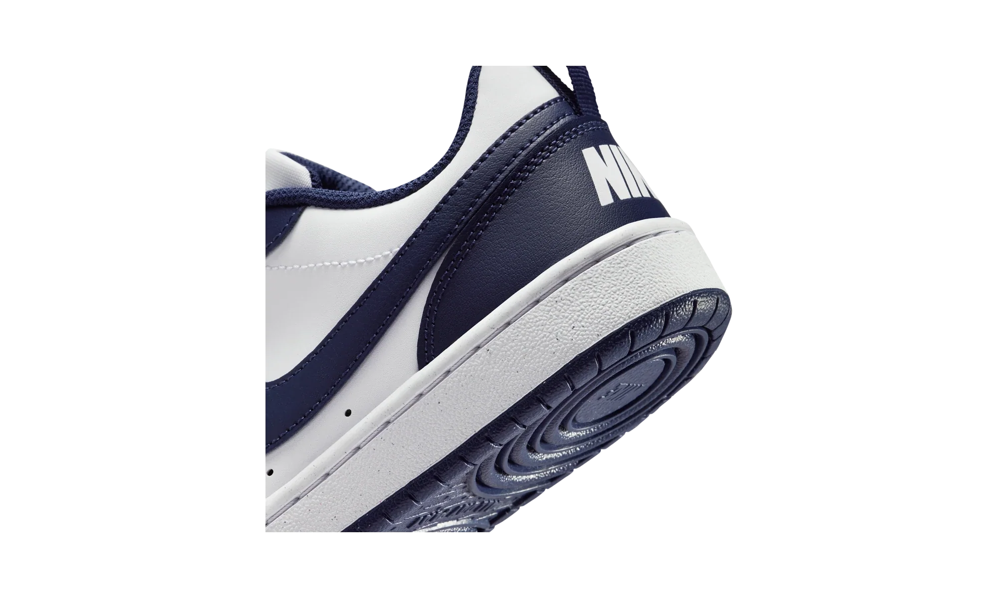 Nike Court Borough Low White Midnight Navy