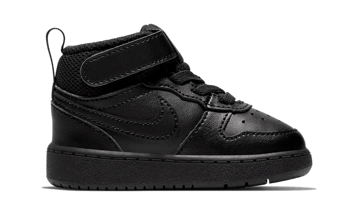 Nike Court Borough Mid 2 Triple Black (TD)