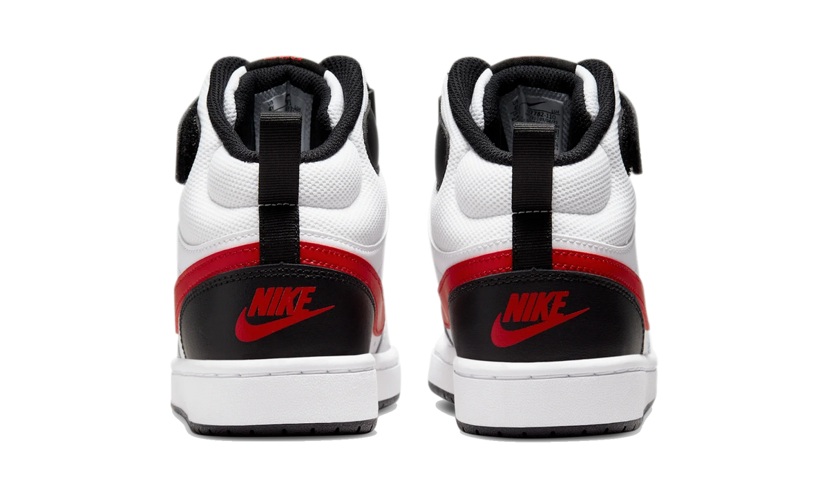 Nike Court Borough Mid 2 White University Red