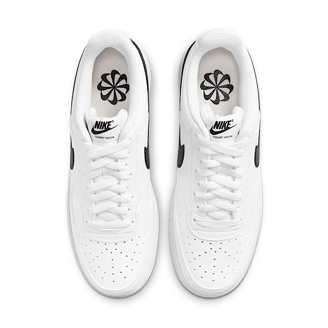 Nike Court Vision Low Next Nature White Black, White/Black/White (DH2987-101)