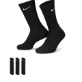 Nike Cushioned Training Crew Socks (3 Pairs) Black/White
