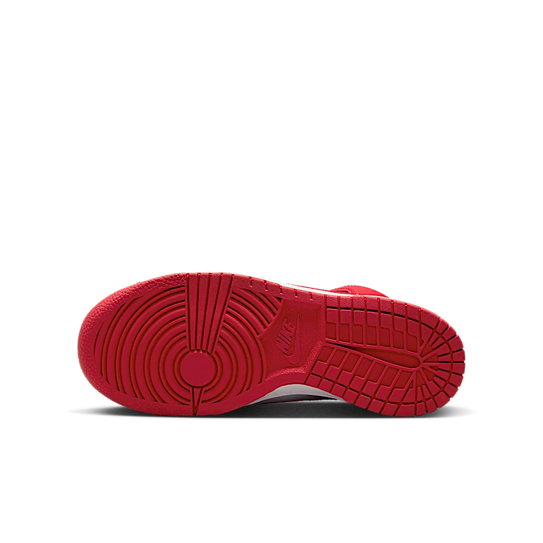 Nike Dunk High Championship White Red (Red Tongue Tag)