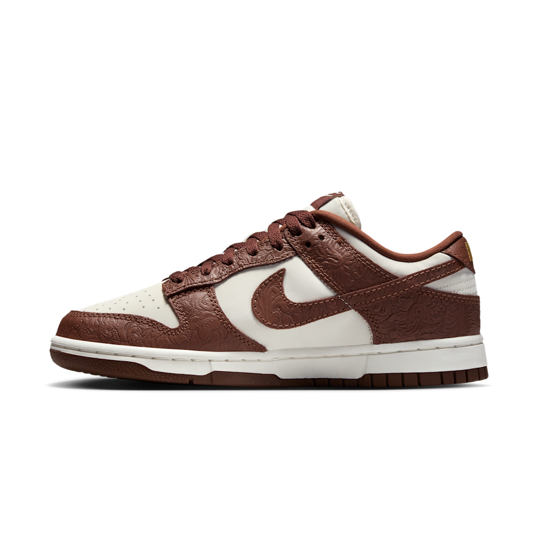 Nike Dunk Low Embossed Baroque Sail Fauna Brown