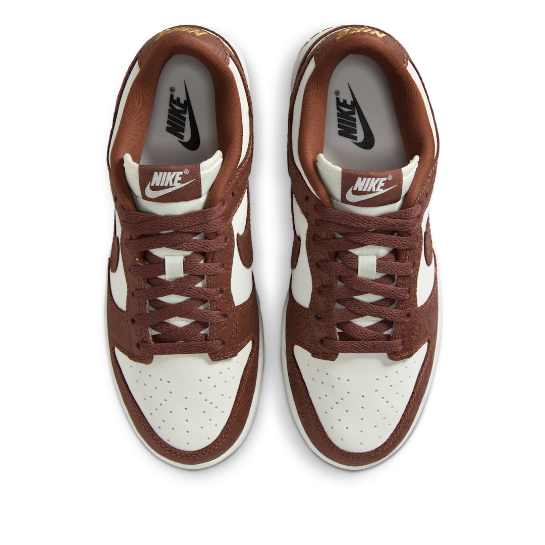 Nike Dunk Low Embossed Baroque Sail Fauna Brown