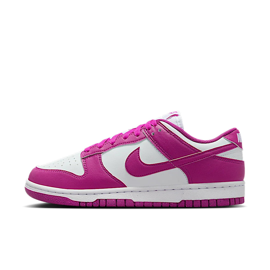 Nike Dunk Low Next Nature Hot Fuchsia, White/Hot Fuchsia (DD1873-110)