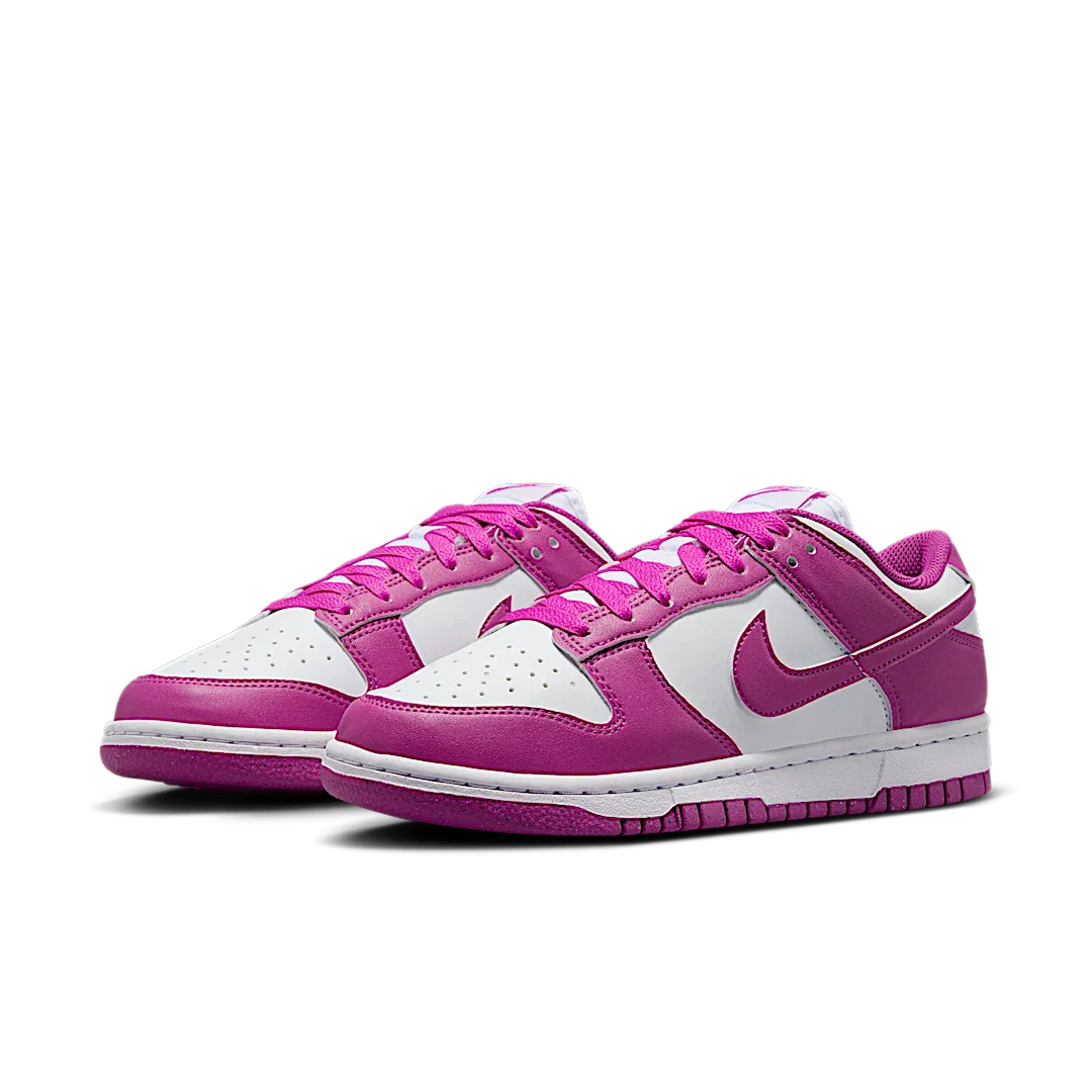 Nike Dunk Low Next Nature Hot Fuchsia, White/Hot Fuchsia (DD1873-110)