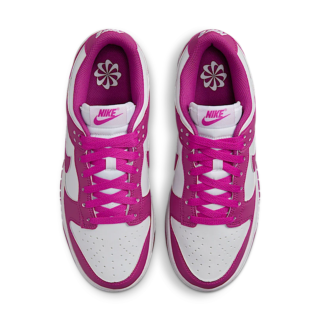 Nike Dunk Low Next Nature Hot Fuchsia, White/Hot Fuchsia (DD1873-110)