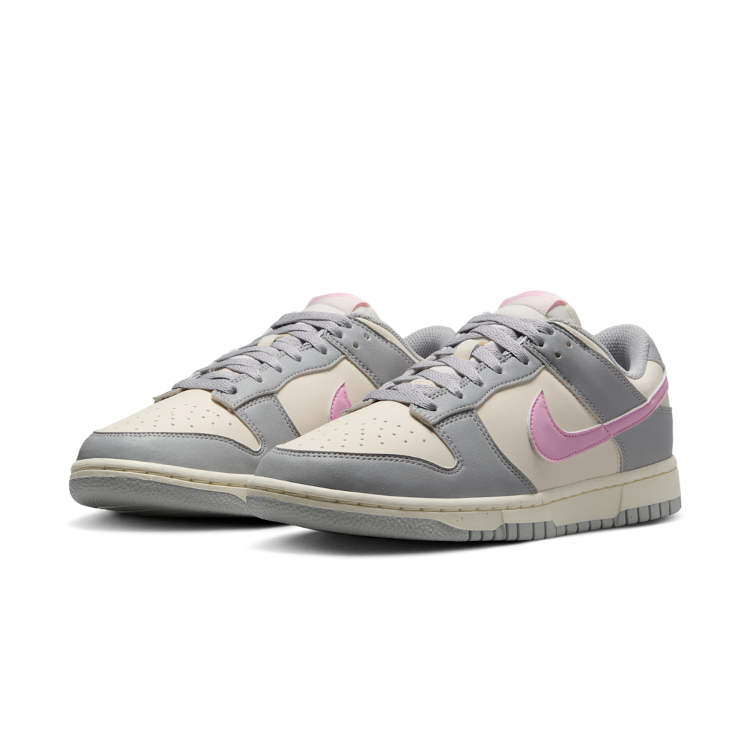 Nike Dunk Low Next Nature Light Smoke Grey Pink Rise, Light Smoke Grey/Pink Rise/Pale Ivory (DD1873-002)