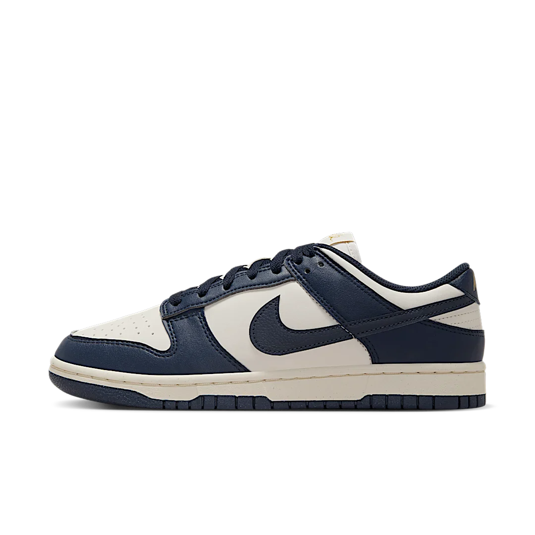 Nike Dunk Low Next Nature Olympic, Phantom/Obsidian/Pale Ivory/Metallic Gold (FZ6770-001)