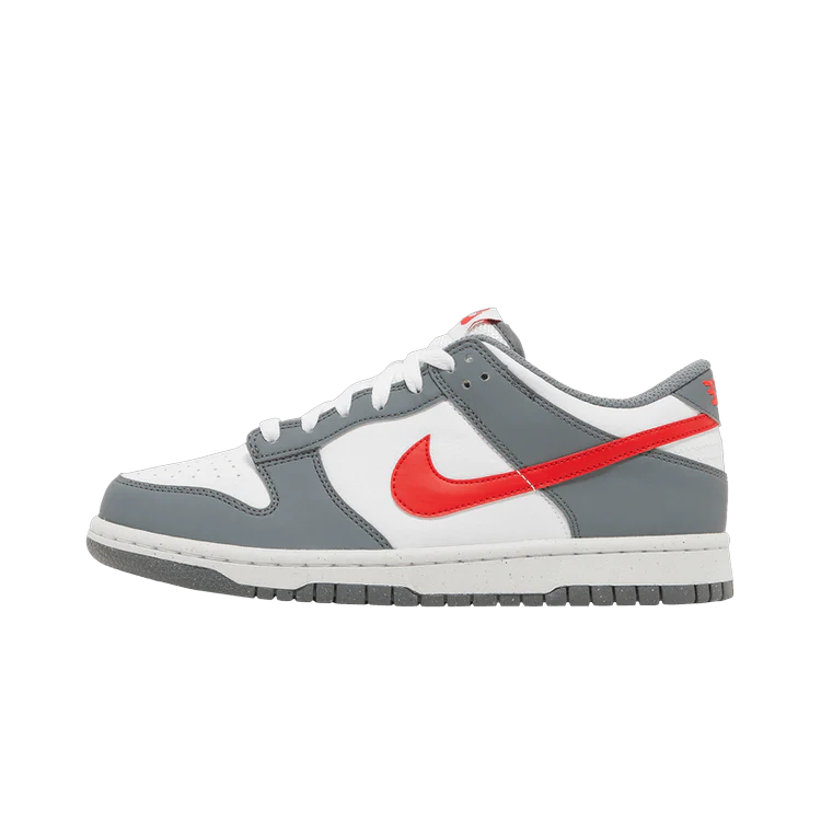 Nike Dunk Low Next Nature Smoke Grey Light Crimson, Smoke Grey/Light Crimson/White (FB8038-001)