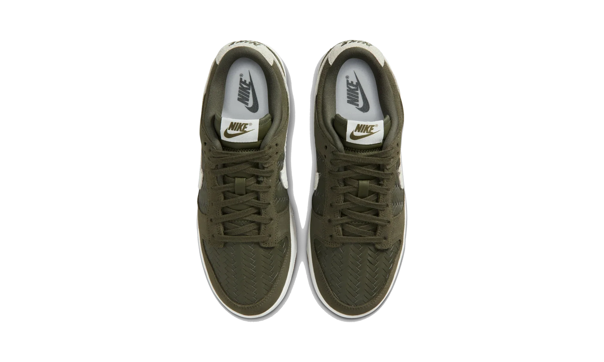 Nike Dunk Low Premium SE Woven Medium Olive Gum