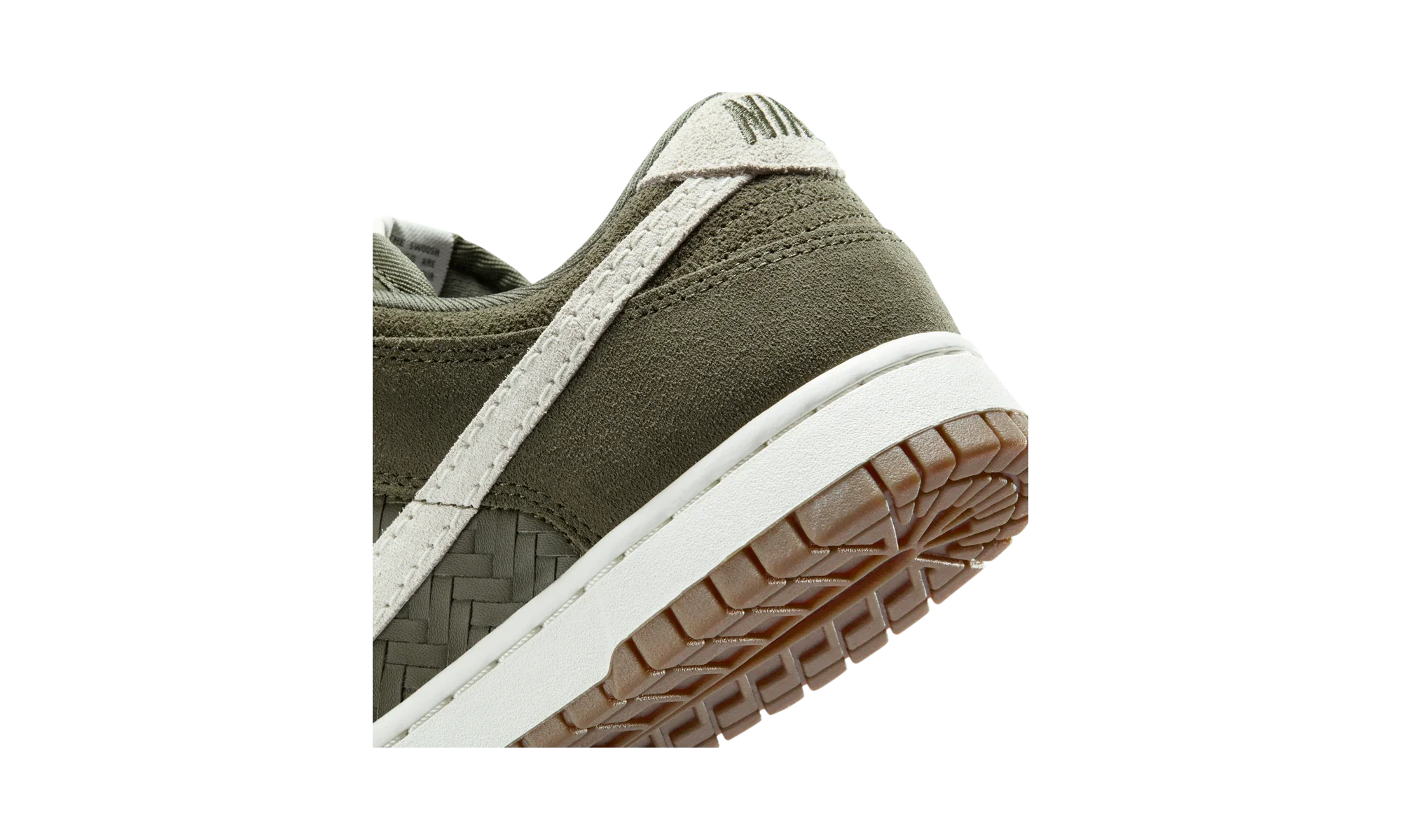 Nike Dunk Low Premium SE Woven Medium Olive Gum