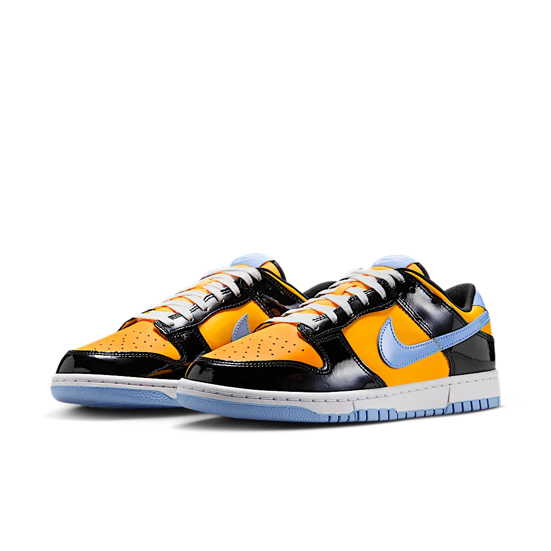 Nike Dunk Low Retro SE Black Laser Orange, Black/Laser Orange/Aluminum (IB6400-001)